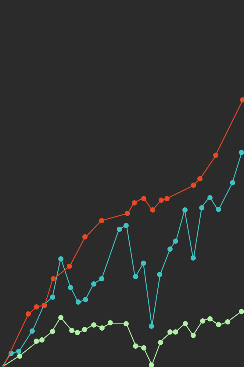 Successful investment graph